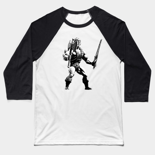 HE-MAN Baseball T-Shirt by GoFigure